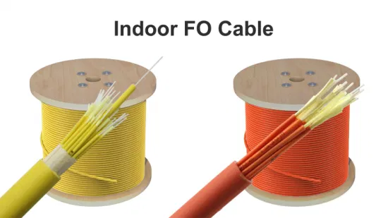 Cavo in fibra ottica di comunicazione PVC LSZH multimodale monomodale con cavo interno 1~288 di fabbrica in Cina